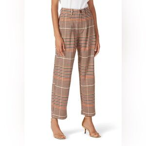 GORGEOUS orange plaid pants